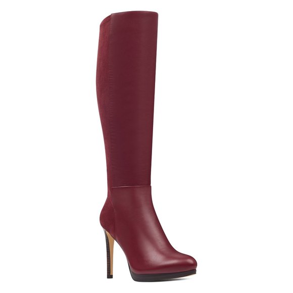 nine west quizme wide calf boots